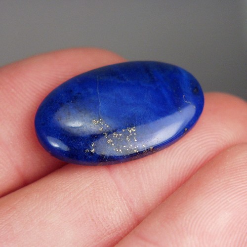 Top Quality Lapis Lazuli Pyrite Cab Afghanistan  Litnon.com