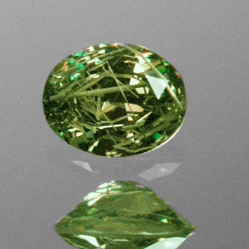 Rare Inclusions Old Mine Russian Demantoid Garnet  Litnon.com