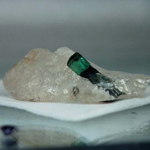 Collectors Natural Brazil Paraiba Tourmaline Specimen  Litnon.com