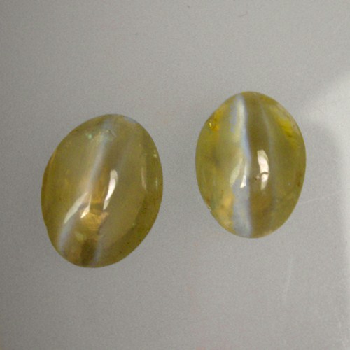  Rare Cats Eye Chrysoberyl Cabochon Pair 2.48 ct  Litnon.com