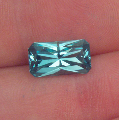 Top USA Cut Aqua Blue Color Tourmaline Afghanistan 4.45 ct.  Litnon.com