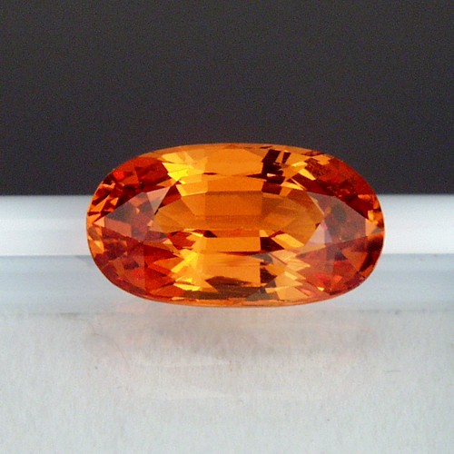 Color Gem Orange Mandarin Garnet Nigeria 3.84ct  Litnon.com