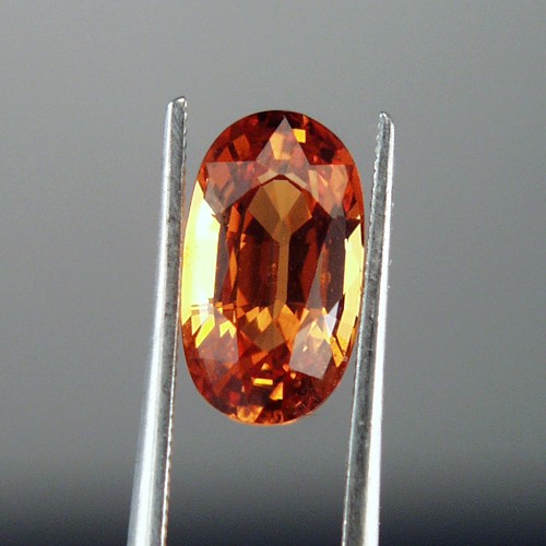 Color Gem Orange Mandarin Garnet Nigeria 3.84ct  Litnon.com