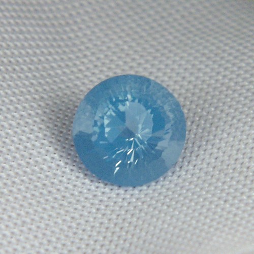 USA Cut Faceted Blue Chalcedony Litnon.com