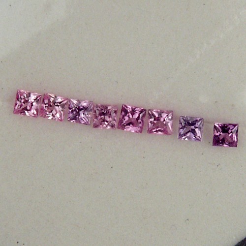 Special 2.1 mm Montana Sapphire Multi - Color Suite  Litnon.com