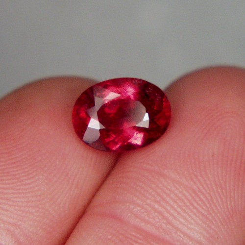 Gem Color Cuprian Rubelite Tourmaline Mozambique 3.17ct  Litnon.com