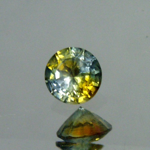 Unusual Bi-Color Bright Montana Sapphire 1.89ct  Litnon.com