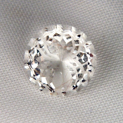 * Unique Spider Cut Rutile Quartz Gemstone 7.26 ct  Litnon.com