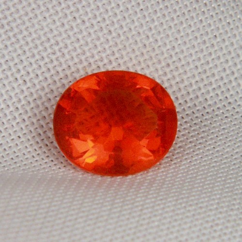 Color Mandarin Orange Fire Opal Mexico 1.65ct  Litnon.com