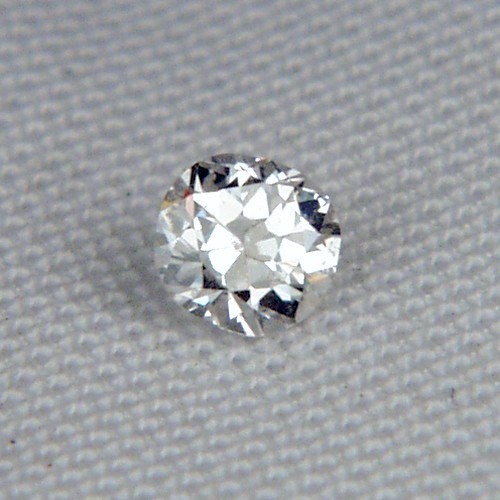 Antique ~ Vintage European Cut Diamond 0.47 ct  Litnon.com