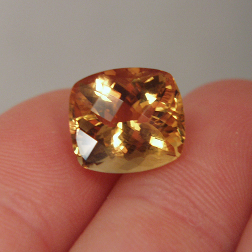 Top Cut Natural Golden Citrine Brazil 7.63 ct  Litnon.com
