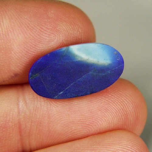 Rare Lapis Lazuli With Afghanite Cab Afghanistan  Litnon.com
