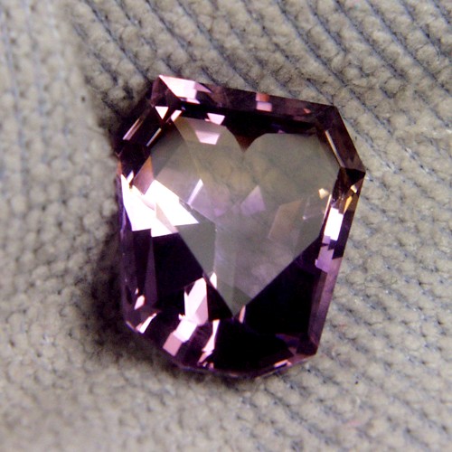 Fancy Cut Big and Natural Bolivia Ametrine 16.0 ct  Litnon.com