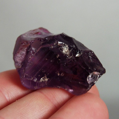 Big and Clean Amethyst High Facet Rough Brazil 180ct  Litnon.com