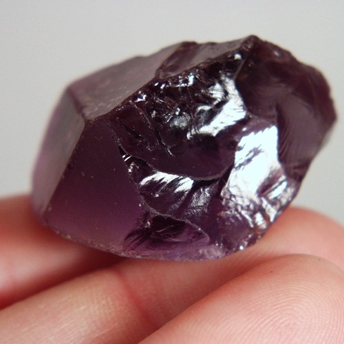 Big and Clean Amethyst High Facet Rough Brazil 183ct  Litnon.com
