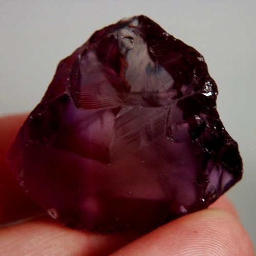 Big and Clean Amethyst High Facet Rough Brazil 183ct  Litnon.com