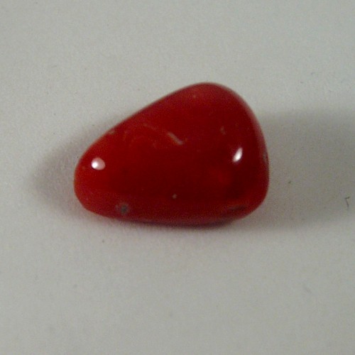 Rare Natural Ox Blood Coral Cab Italy 10.80 ct  Litnon.com