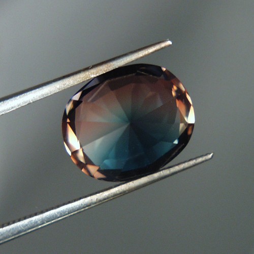 USA Cut Collectors Bi-Color Tourmaline 4.94 ct Nigeria  Litnon.com