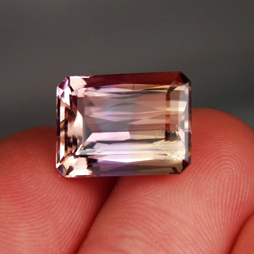 Big and Bright Natural Bolivian Ametrine 12.09 ct  Litnon.com