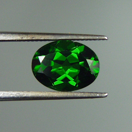  Extreme Green! Top Cut Siberian Chrome Diopside   Litnon.com