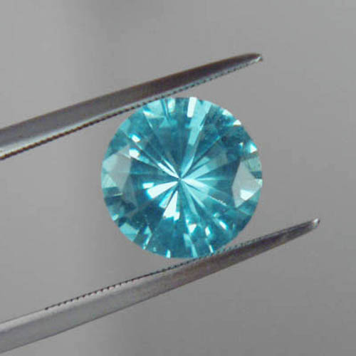 Aquamarine Blue Top Cut Railroad Insulator Glass  Litnon.com