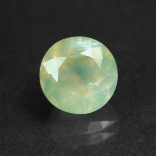 Faceted Prehenite From Mali Africa 5.27 ct  Litnon.com