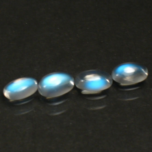 Pretty Blue Sheen Moonstones Tanzania Lot 50.70 ct  Litnon.com