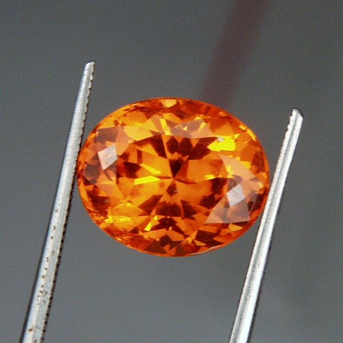 Special Color Best Mandarin Spessartite Garnet 6.44 ct  Litnon.com
