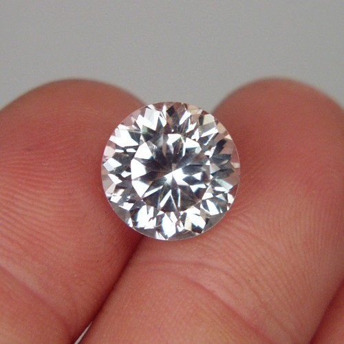 Top Cutting HUGE and Natural White Ceylon Sapphire 10.94ct  Litnon.com