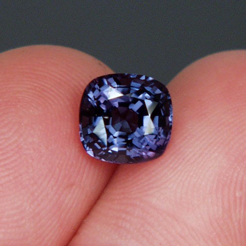 Big! Color Shift Blue - Purple Spinel Sri Lanka 3.19 ct!  Litnon.com