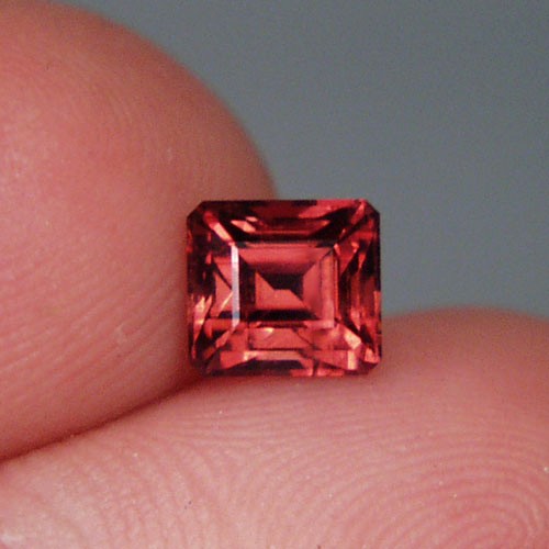 USA Cut Hot Red - Pink Tourmaline Afghanistan 1.55 ct  Litnon.com
