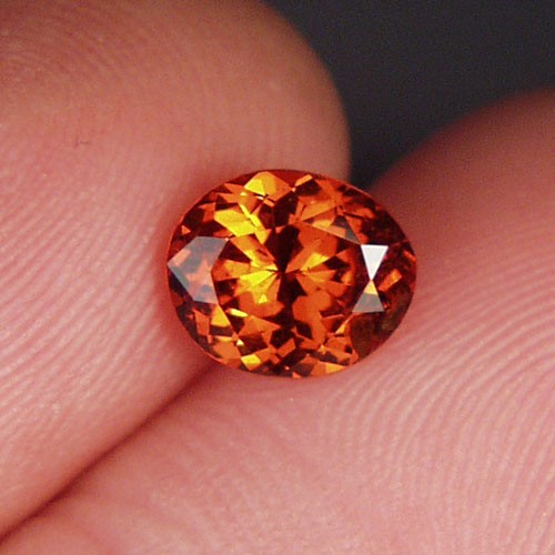 Cut Color and Fire Gem Quality Spessartite Garnet 1.83ct  Litnon.com