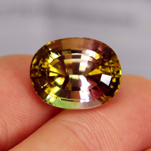 Rare Quality Parti Color Tourmaline Nigeria 18.81ct  Litnon.com
