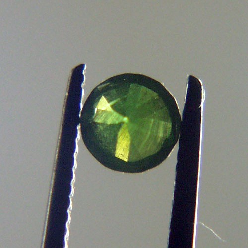 Perfect Horsetail Inclusions Russian Demantoid Garnet GL Litnon.com