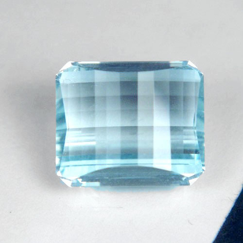 USA Pillow Cut Bright Blue Brazil Aquamarine 17.53 ct  Litnon.com