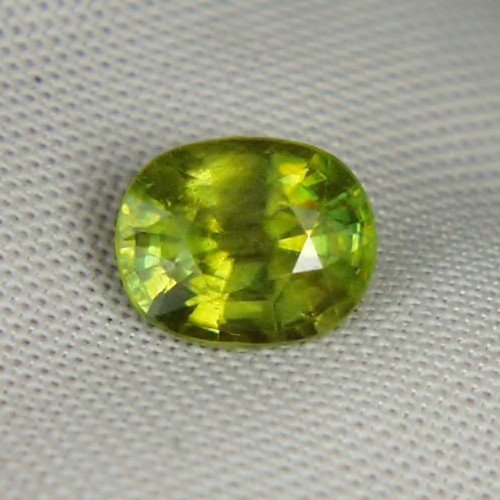 Multi Color Fire Natural Sphene Pakistan 3.44 ct  Litnon.com