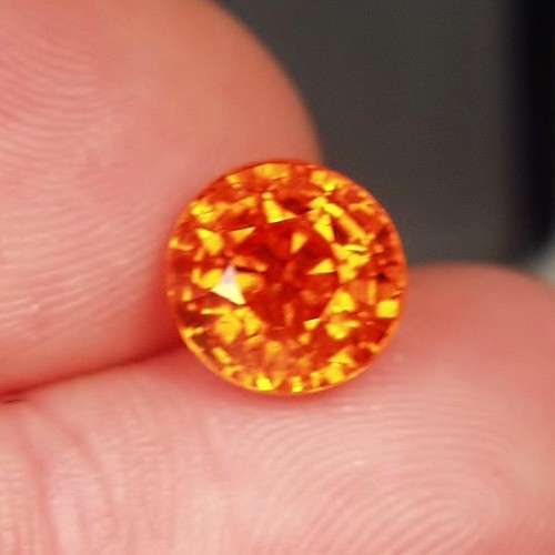 Glowing Color Mandarin Spessartite Garnet 5.41 ct  Litnon.com