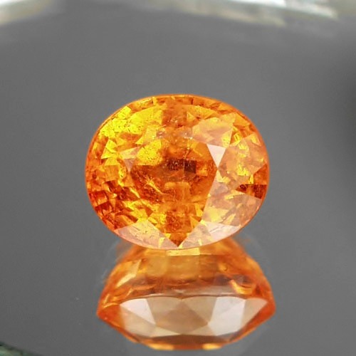Glowing Color Neon Orange Spessartite Garnet 6.34 ct  Litnon.com