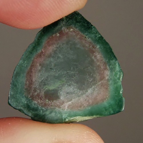  Natural Watermelon Tourmaline Slice Afghanistan  Litnon.com