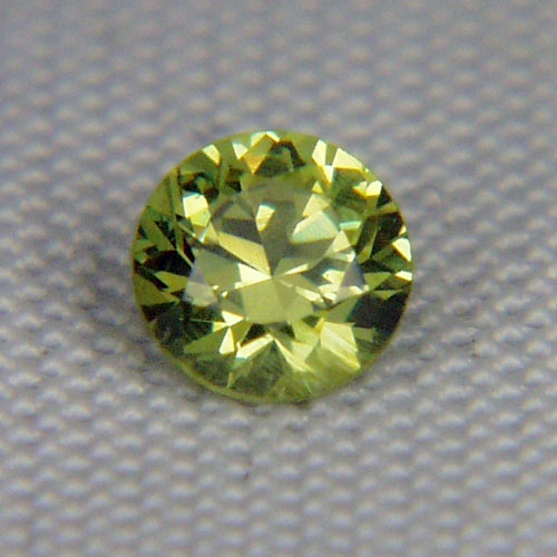 Brilliant Top Cut Natural Russian Demantoid Garnet GL Litnon.com