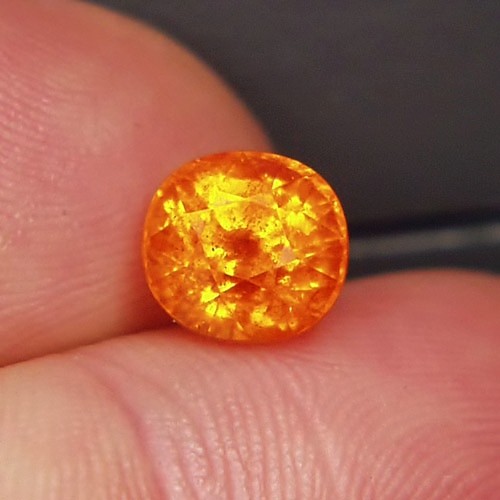 Blazing Color Loliondo Mandarin Garnet Tanzania 4.10ct  Litnon.com