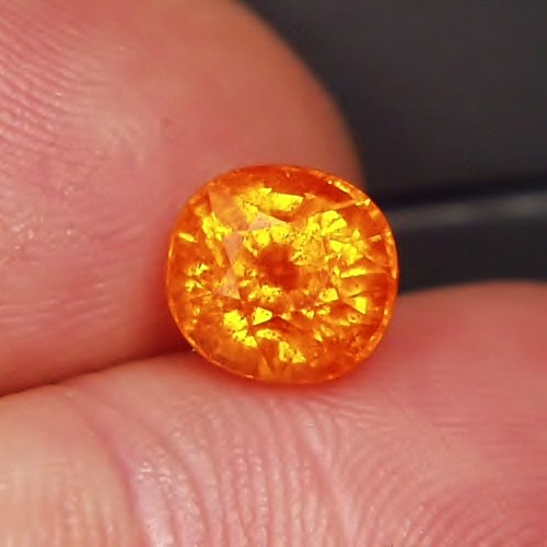 Blazing Color Loliondo Mandarin Garnet Tanzania 4.10ct  Litnon.com