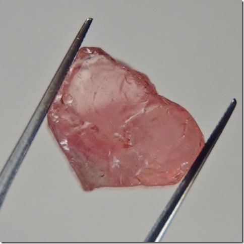 Sweet Pink Clean Afghan Tourmaline Facet Rough 17.15ct  Litnon.com