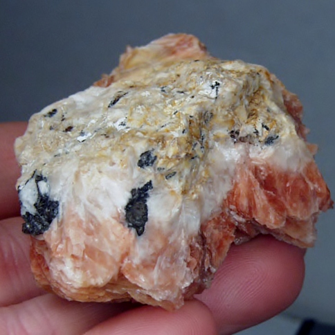Bladed Orange Barite Mineral Specimen Morocco  Litnon.com