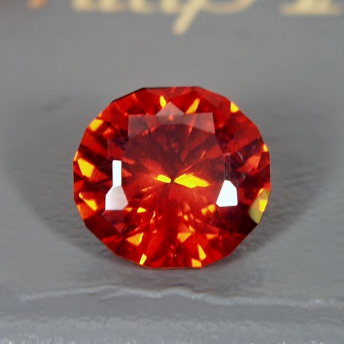 Color and Fire Huge Spessartite Garnet Nigeria 13.24 ct  Litnon.com