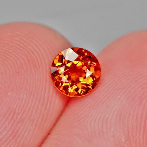 Bright and Pretty Orange Spessartite Garnet 1.37 ct  Litnon.com
