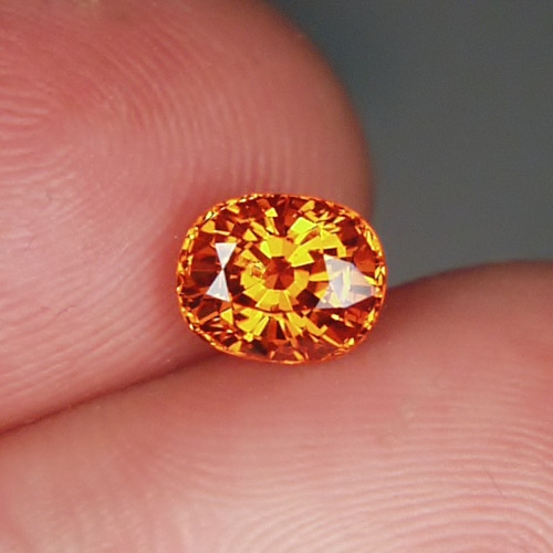 Color and Fire Mandarin Spessartite Garnet 1.98 ct  Litnon.com