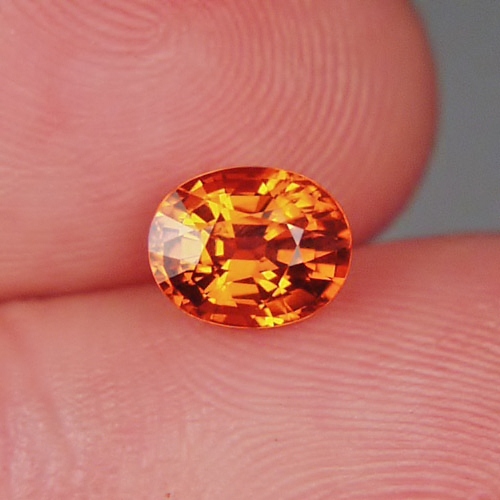 Color and Fire Mandarin Spessartite Garnet 1.91 ct  Litnon.com
