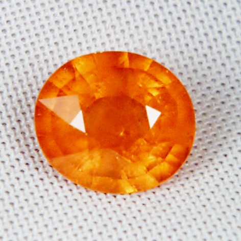 Glowing Color Mandarin Spessartite Garnet 5.81 ct  Litnon.com