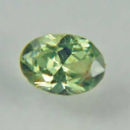 Perfect Horsetail Inclusion Russian Demantoid Garnet GL Litnon.com
